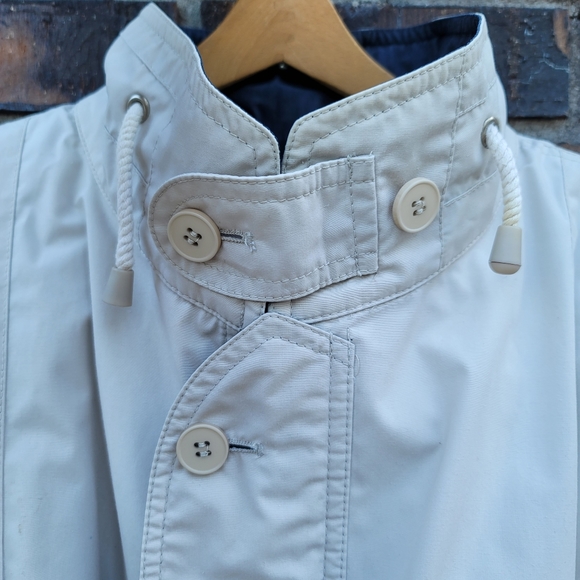 London Fog jacket mens XL Reg pale tan zip out thinsulate liner - Picture 7 of 15